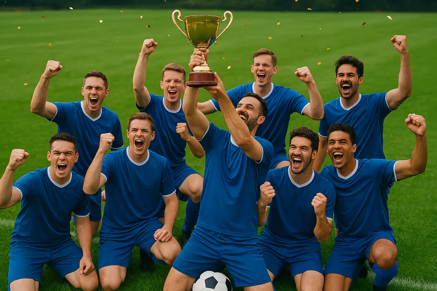 winning football team
